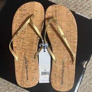 Southern Tide Promenade Cork Flip Flops